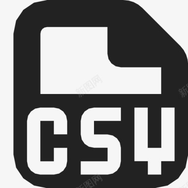 csv文件电子表格分离图标图标
