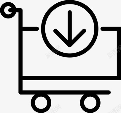 添加购物车内容购物在线商店图标图标