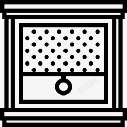 保温墙外窗墙塑料图标高清图片