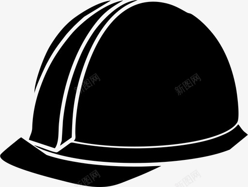 工人帽遮蔽物防护图标svg_新图网 https://ixintu.com 头 头盔 安全帽 工人帽 帽 盖 遮蔽物 防护