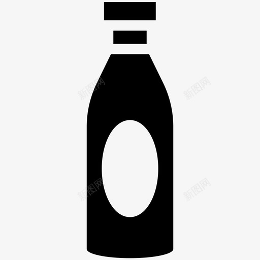 奶瓶饮料酒类食品图标svg_新图网 https://ixintu.com 奶瓶 酒类食品 食品酷载体图标 饮料