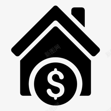 房价不动产费用期望价格图标图标