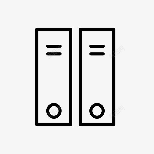 档案双区放大器图标svg_新图网 https://ixintu.com 储物柜 办公室 双区 存储器 扬声器 放大器 文件 文件夹 文件柜 档案