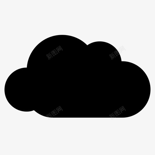 云气候气体图标svg_新图网 https://ixintu.com 云 天气 天空 气体 气候 自然 雨