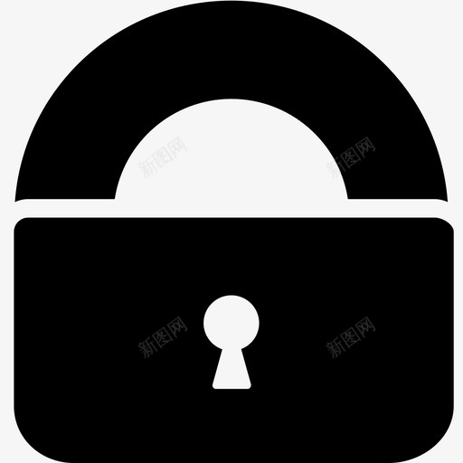 锁关门图标svg_新图网 https://ixintu.com 保险箱 储物柜 关 打开 私人 通行证 锁 门