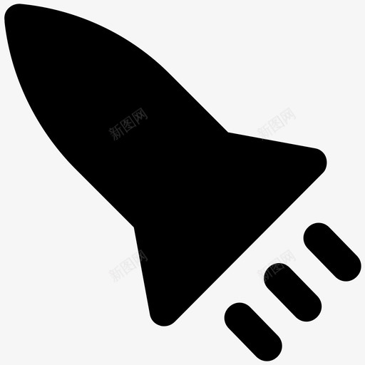 导弹火力发射图标svg_新图网 https://ixintu.com 发射 宇宙飞船 导弹 射击 搜索引擎优化和营销大胆的实线图标 火力 火箭 火箭发射 航天器