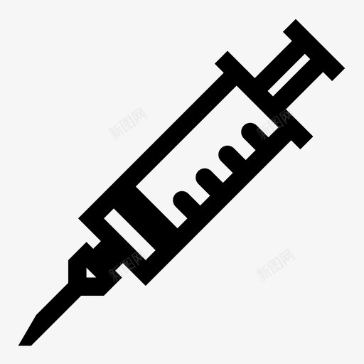 注射器疫苗护士图标svg_新图网 https://ixintu.com 剂量 医疗护理 护士 接种 注射 注射器 疫苗 药品 针头