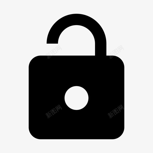 解锁安全通道图标svg_新图网 https://ixintu.com 不安全 安全 手机用户界面 打开锁 抓取 物品 解锁 通道 钥匙 锁打开