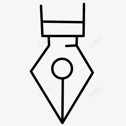 笔工具铅笔图标svg_新图网 https://ixintu.com 乐趣 写作 发现 容易 工具 画画 笔 笔尖 艺术 铅笔