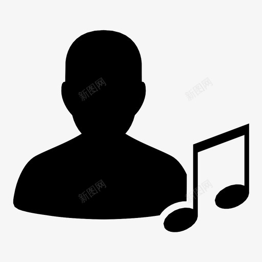 用户音乐声音个人资料图标svg_新图网 https://ixintu.com itunes man mp3 spotify 个人 个人资料 声音 播放 潘多拉 用户音乐 音频