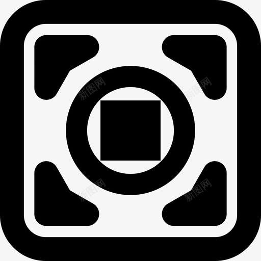 方形界面摄影图标svg_新图网 https://ixintu.com 摄影 方形 界面