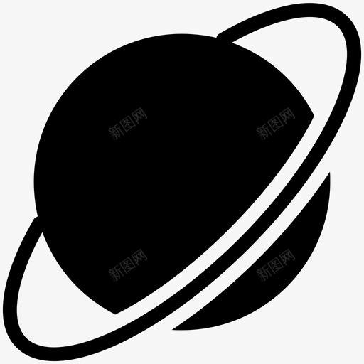 行星宇宙球体图标svg_新图网 https://ixintu.com 世界 卫星 土星 地球 太阳系 宇宙 球体 科技酷矢量图标 行星 轨道