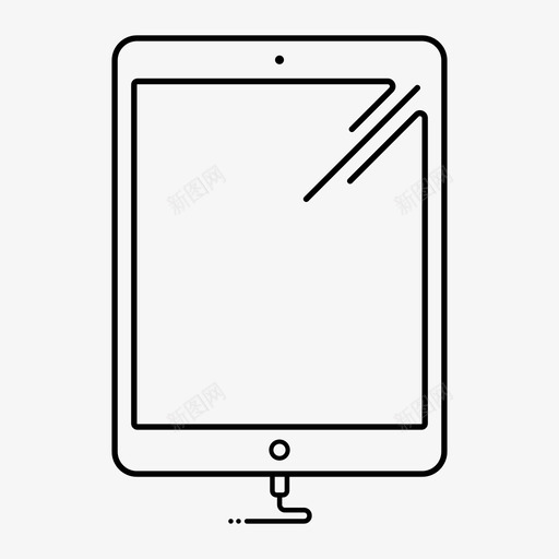 平板电脑充电屏幕充电图标svg_新图网 https://ixintu.com ipad 充电 刷新电源 加电 屏幕 平板电脑充电 插电 添加能量 电脑 科技设备 苹果