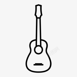 古典配件采购产品吉他声学古典图标高清图片