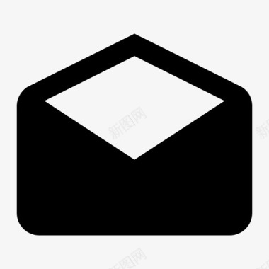 信封电子邮件打开发送图标图标