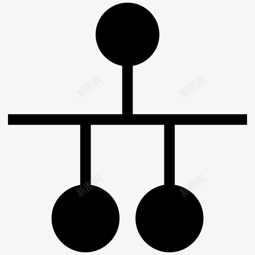 层次结构电子实体图标svg_新图网 https://ixintu.com 层次结构 电子实体图标