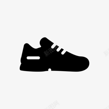运动鞋鞋跑步鞋图标图标