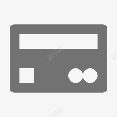 信用卡商务和办公材料标图标图标