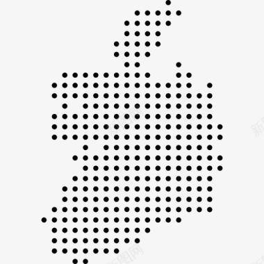 爱尔兰共和国布国家图标图标