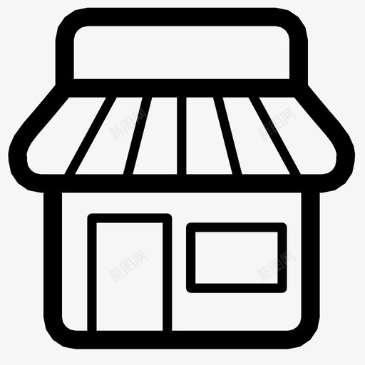商店东西购买图标svg_新图网 https://ixintu.com 东西 商业 商品 商店 有趣 直接购买 购买 金融