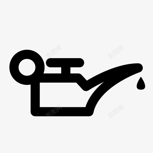 机油油位警告汽油低图标svg_新图网 https://ixintu.com 仪表板 低 指示灯 机油油位警告 汽油 汽车 汽车仪表板信号 灯 燃油