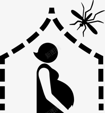 蚊帐透明防护图标图标