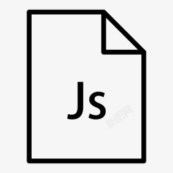 JS脚本文件网页编程图标高清图片