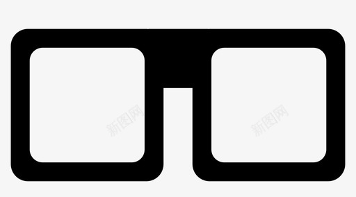 眼镜矫正眼镜配戴眼镜图标svg_新图网 https://ixintu.com 四只眼 眼睛 眼镜 矫正眼镜 配戴眼镜 镜框 镜片 鼻镜