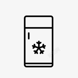 漂亮的冰箱冰箱绿色冰箱白色冰箱图标高清图片