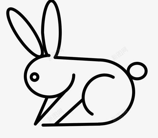兔子安哥拉兔动物图标svg_新图网 https://ixintu.com 兔子 动物 垂耳 安哥拉兔 棉尾巴 红宝石 野兔 野生