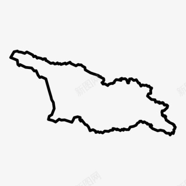 格鲁吉亚存储导航图标图标