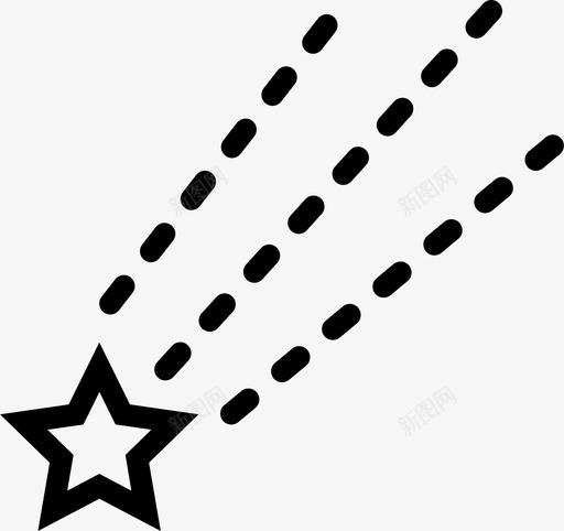 流星条纹恒星图标svg_新图网 https://ixintu.com 下降 史玛克图标天气大纲 天气 天空 彗星 恒星 条件 条纹 流星 速度