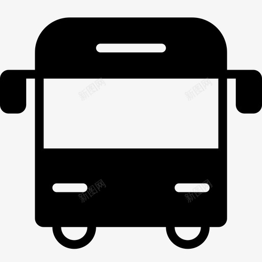 公共汽车交通公共图标svg_新图网 https://ixintu.com 交通 人 便宜 光滑的交通工具 公共 公共汽车 城市 大 车辆