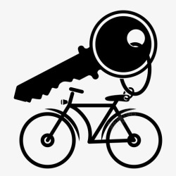 自行车类型自行车租赁自行车道路图标高清图片