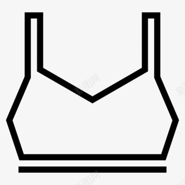 采购产品运动胸罩运动胸罩妇女图标图标