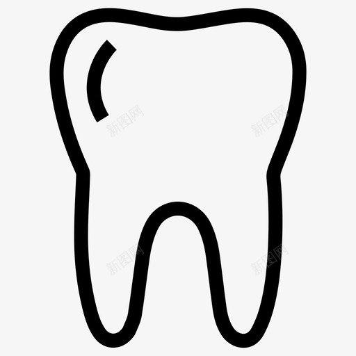 牙齿牙根牙菌斑图标svg_新图网 https://ixintu.com 健康 医学图标 医生 牙医 牙根 牙槽 牙菌斑 牙齿 磨牙 肮脏