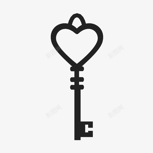 爱的钥匙浪漫的关系的图标svg_新图网 https://ixintu.com 关系的 喜欢的 心的 情人节的 打开的 浪漫的 爱的钥匙 锁的