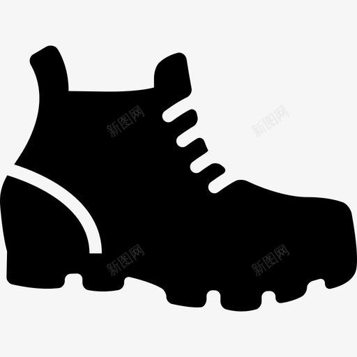 山地鞋靴工具和用具多运动图标svg_新图网 https://ixintu.com 多运动 山地鞋靴 工具和用具