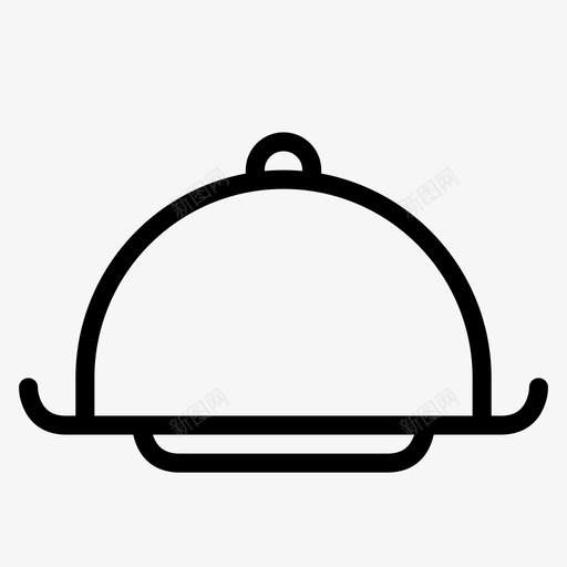 cloche餐厅拼盘图标svg_新图网 https://ixintu.com cloche 娱乐 平滑食品 手机 拼盘 文件 晚餐 最新技术 服务 百万像素 食品 餐厅