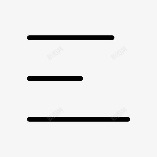 左对齐对齐更改图标svg_新图网 https://ixintu.com 字体 对齐 左对齐 文档 更改 格式 菜单