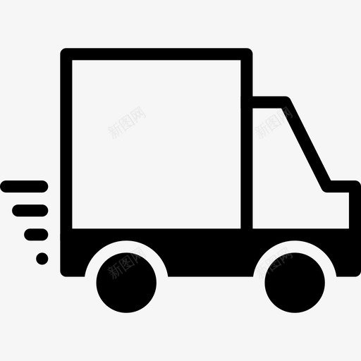 卡车稳定宽敞图标svg_新图网 https://ixintu.com 卡车 宽敞 快捷 快递 稳定 货物 购物 购物顺畅 车辆 送货 高效