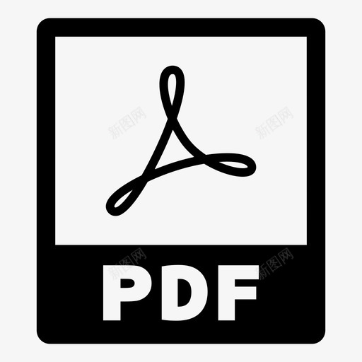 pdf文件读取打开图标svg_新图网 https://ixintu.com adobe pdf文件 打开 扩展名 文件格式1 文档 签名 编辑 读取