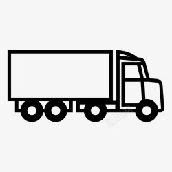 Camion卡车拖车插销点图标高清图片