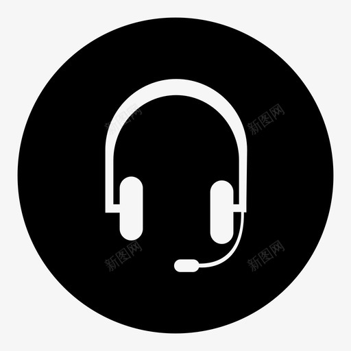 耳机音响软垫图标svg_新图网 https://ixintu.com 佩戴 佩戴耳机效果更佳 听力 噪音 电子产品 耳朵 耳机 软垫 音乐 音响