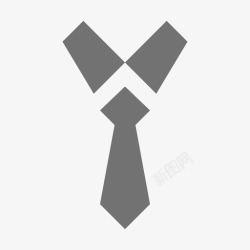 领带矢量图标领带金融材料标图标高清图片