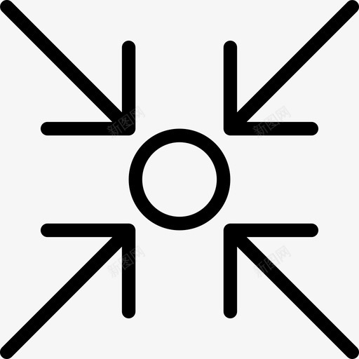 聚焦对象窗口符号图标svg_新图网 https://ixintu.com 检查 程序 窗口 符号 箭头 粉碎图标箭头轮廓 缩放 聚焦对象 计算机