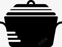 炖锅美食炖锅伦斯信息图标高清图片