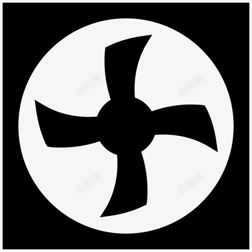 cpu风扇电子固态图标svg_新图网 https://ixintu.com cpu风扇 电子固态图标