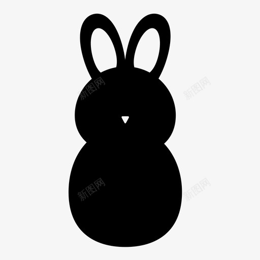 兔子偷窥杰作图标svg_新图网 https://ixintu.com 世代 偷窥 兔子 复活节 时尚 杰作 耳朵 衣服 队形