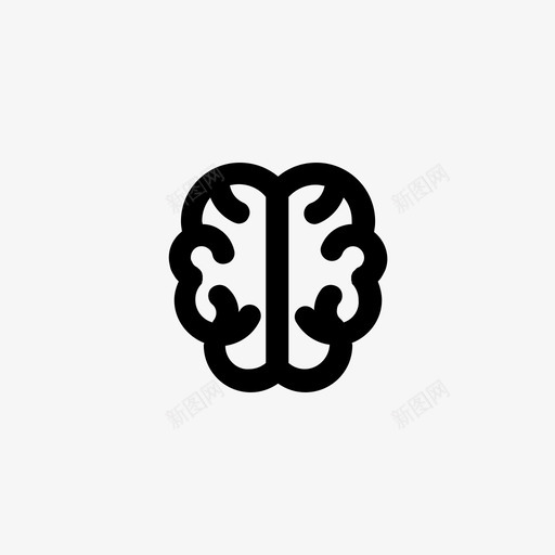 大脑女性大脑半球图标svg_新图网 https://ixintu.com 人类 大脑 大脑半球 女性 心理学 思考 杂项 用户